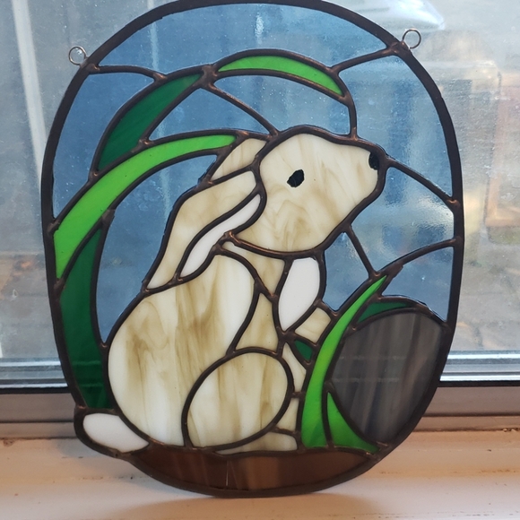 Beautiful Bunny Stainglass